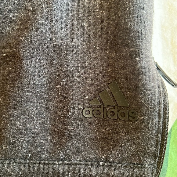Adidas Sweatshirt Athleisure with side zippers - heather black - Picture 4 of 7